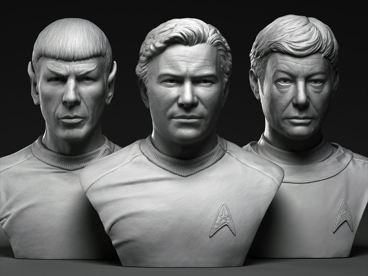 Star Trek - Star Trek - James Kirk bust CTG.stl.jpg