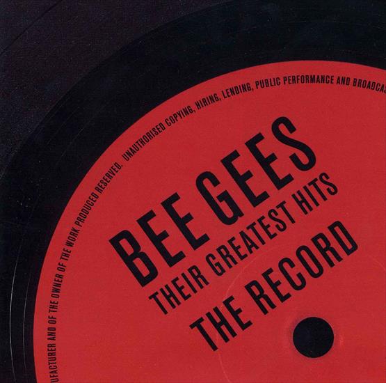 Bee Gees - The Record The Greatest Hits 2Cds - Bee Gees - The Record_front.jpg