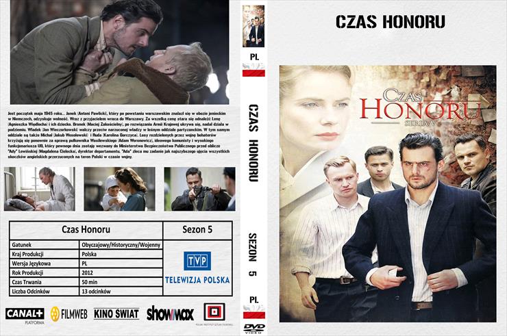 Okładki DVD Polskie Filmy i Seriale - Czas-Honoru-Sezon-5.gif