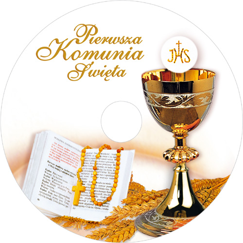 Pamiątka komunii Świętej okładki i naklejki DVD1 - Komunia Święta płyta DVD 211.jpg