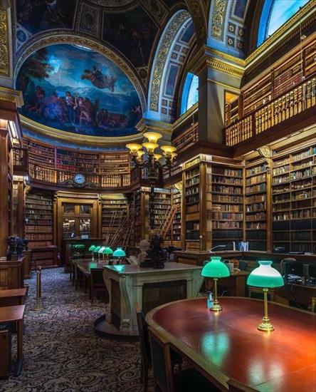 Biblioteki - Biblioteka Zgromadzenia Narodowego w Palais Bourbon w Paryżu.jpg