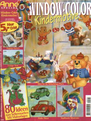 czasopisma i ksiązki dekoracje z szablonami hakate1 - Anna Special Kindermotive E574.jpg